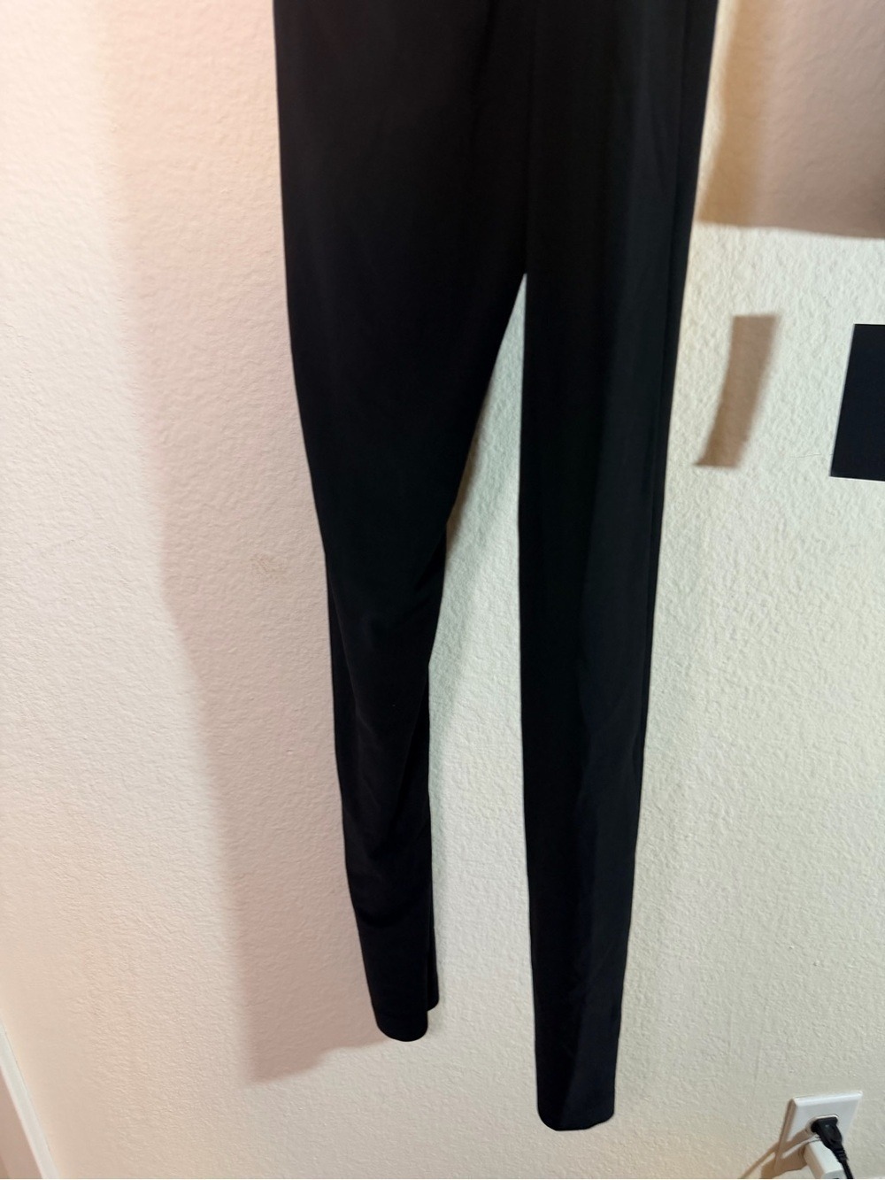 Norma Kamali One Sleeve Shane Catsuit Black Jumpsuit M KK123JPL968001 - Picture 5 of 9